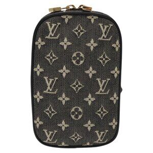 Authentic Louis Vuitton Mini Lin Canvas Crossbody Bag